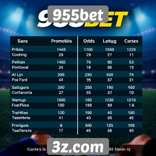 Comparação entre 955bet e concorrentes do mercado